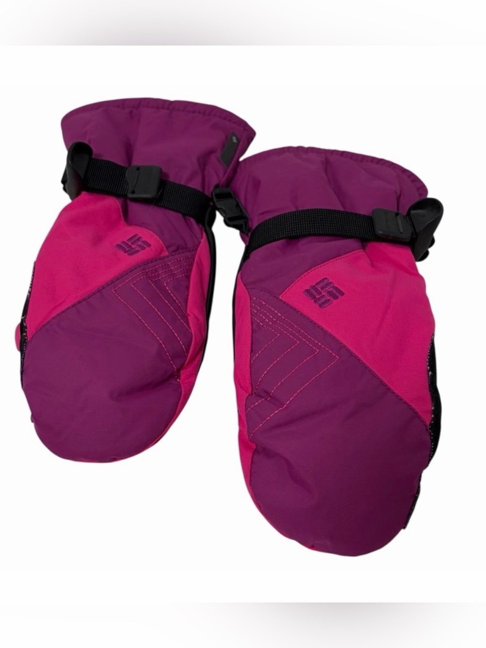 Columbia Omni Heat Lined Purple Pink Snow Ski Mittens - New - Girl’s Youth Med